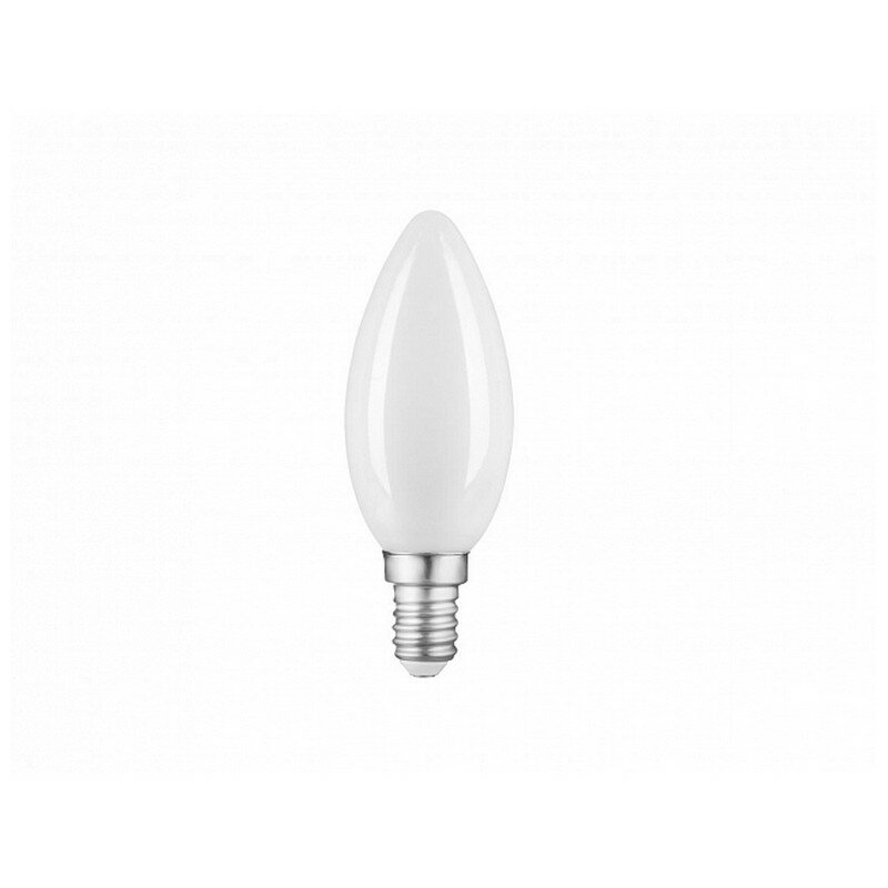 Gauss Лампа Gauss Filament Свеча 9W 610lm 4100К Е14 milky LED