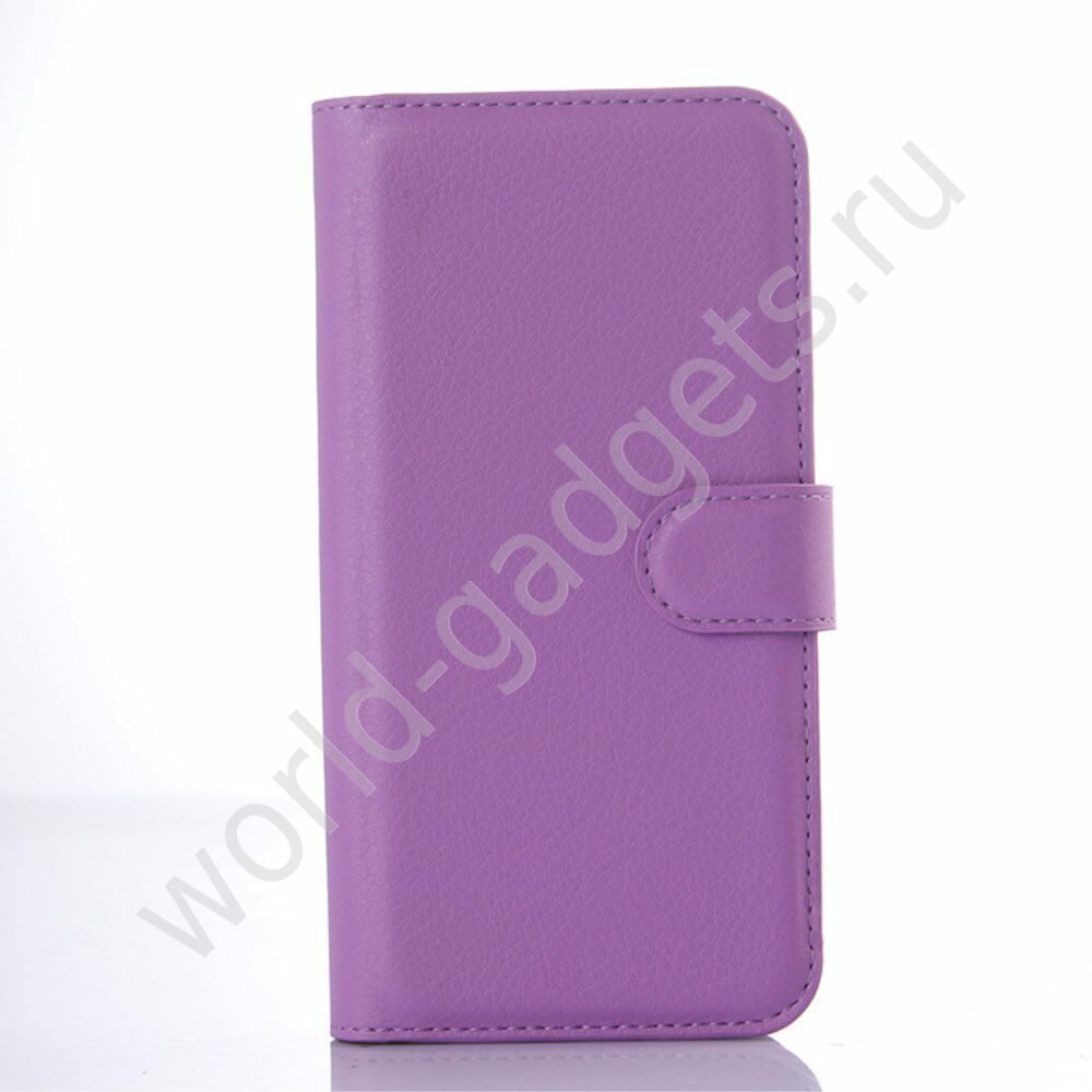Чехол с визитницей для Asus Zenfone 2 / ZE500CL (фиолетовый)