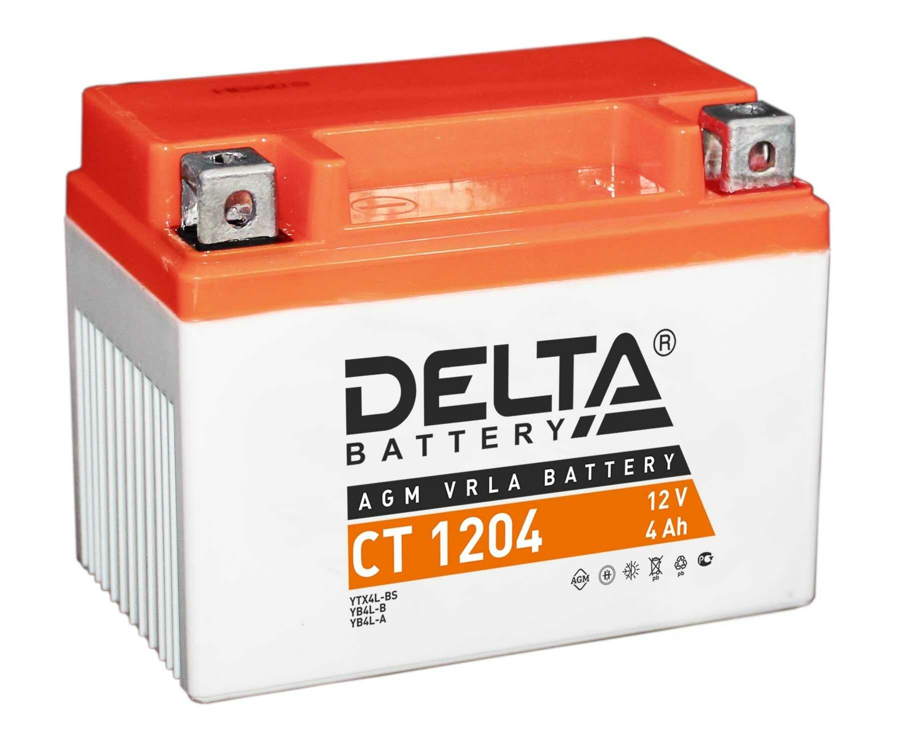 Аккумулятор DELTA CT1204