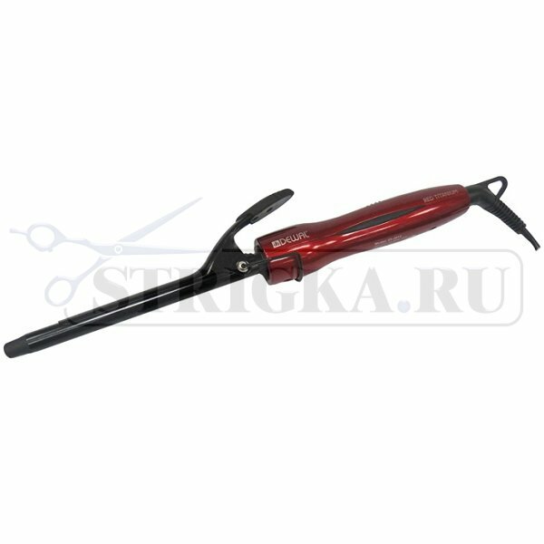 Плойка для волос Dewal Red Titanium 13 мм, 20 Вт