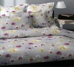 Постельное белье Fiore di Orchidea 220х240, хлопок перкаль, Mirabello - изображение