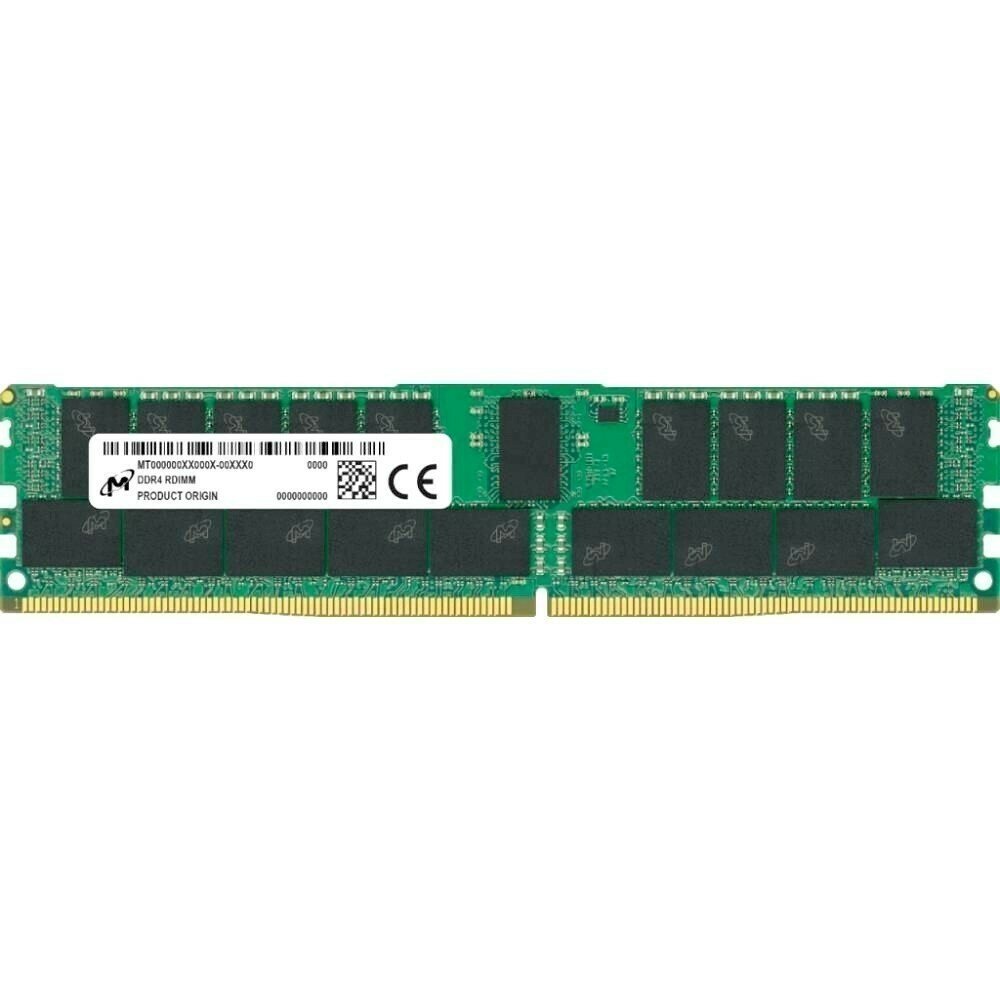 Оперативная память 32Gb DDR4 3200MHz Micron ECC RDIMM OEM (MTA36ASF4G72PZ-3G2R1)