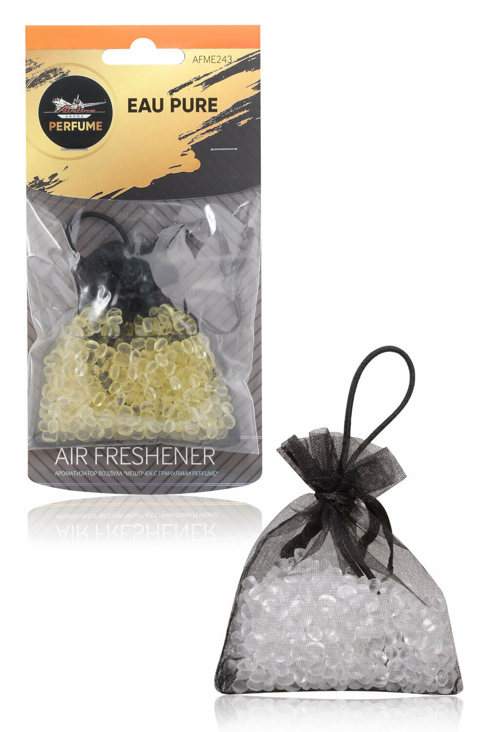 Ароматизатор AIRLINE подвесной Мешочек с гранулами Perfume EAU PURE