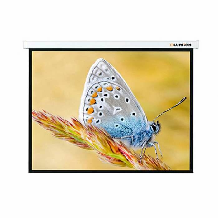 [LMC-100115] Экран с электроприводом Lumien Master Control 197x280 см (раб.область 153х272 см) (122") Matte White FiberGlass