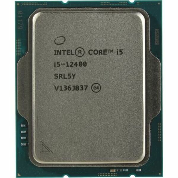 CPU Intel Core i5-12400 Alder Lake OEM (2.5 ГГц/ 4.4 ГГц в режиме Turbo, 18MB, Intel UHD Graphics 730, LGA1700 CM8071504650608SRL5Y/CM8071504555317SRL4V)