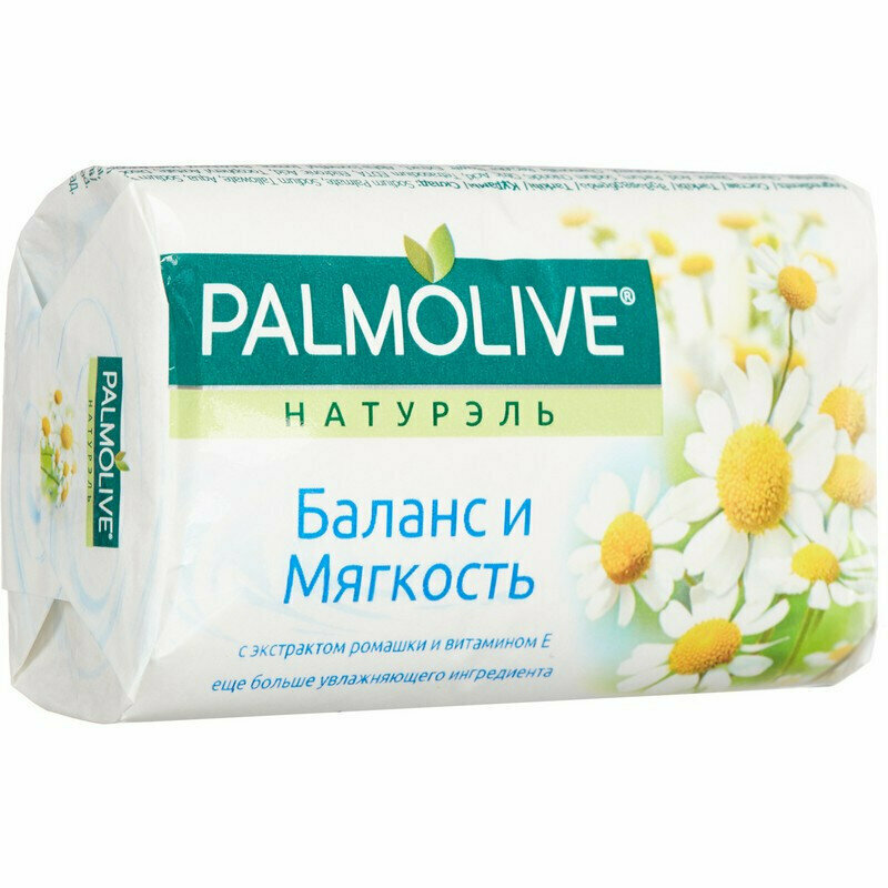 Мыло туалетное Palmolive Баланс и мягкость 90 г, 757999