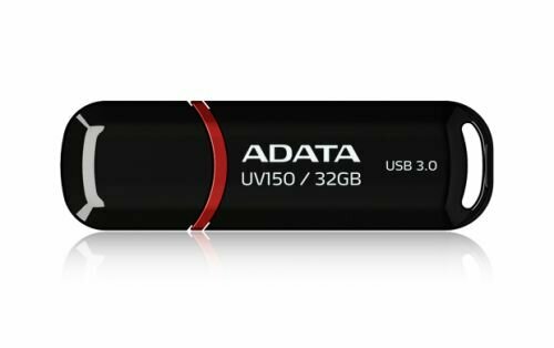 Накопитель USB 3.0 32GB ADATA UV150 черный/красный