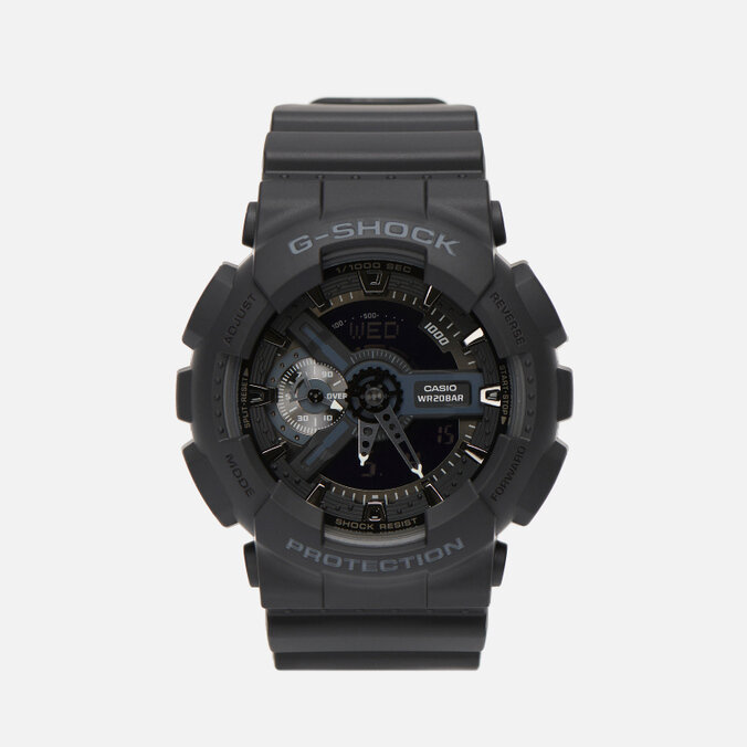 Наручные часы CASIO G-SHOCK GA-110-1B чёрный , Размер ONE SIZE