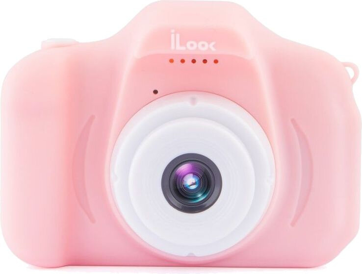 REKAM Фотоаппарат Rekam iLook K330i розовый 20Mpix 2" 720p SDXC CMOS/Li-Ion
