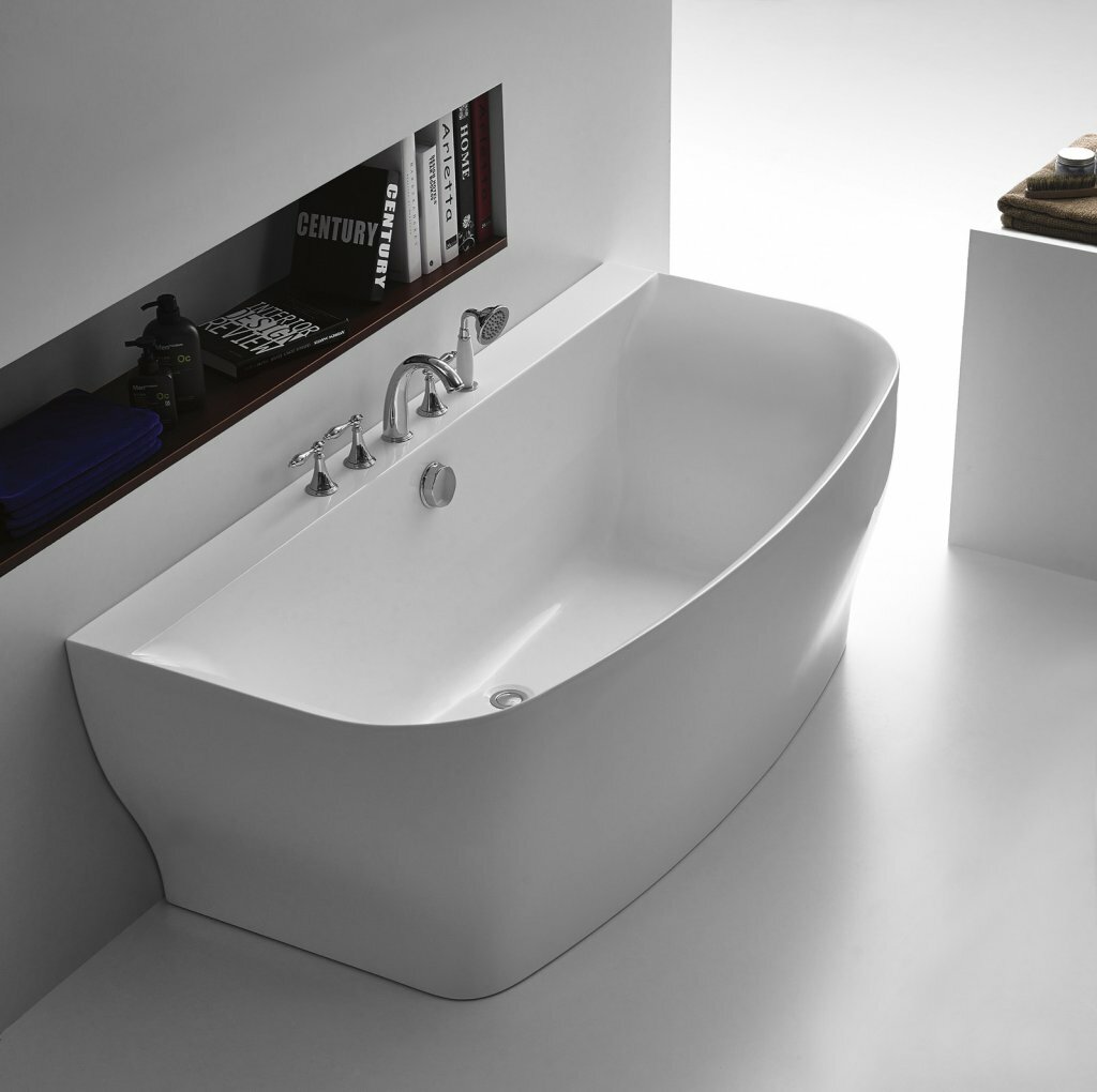 BelBagno Ванна акриловая отдельностоящая BELBAGNO BB74-1650-W0