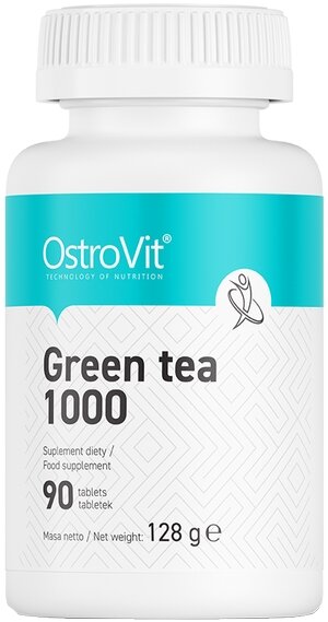 Стимуляторы похудения OstroVit Green Tea 1000 (90 таблеток)