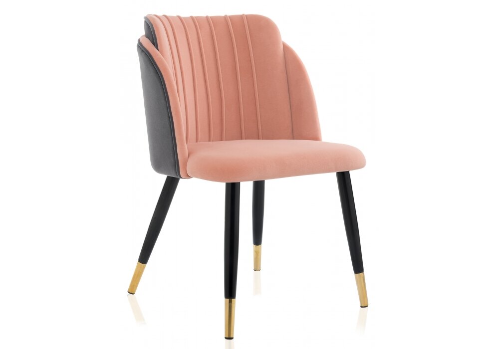 Стул Woodville Orly Pink/Grey
