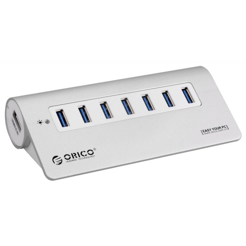 Orico M3H7-SV 7-Ports Silver