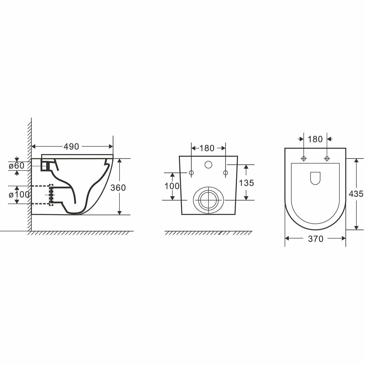 Комплект инсталляции Oli 120 ECO Sanitarblock pneumatic+Панель Karisma,бел., Oli + Унитаз Point Афина PN41041 - фотография № 3