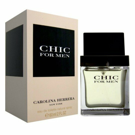 Туалетная вода Carolina Herrera мужская Chic For Men - 60 мл