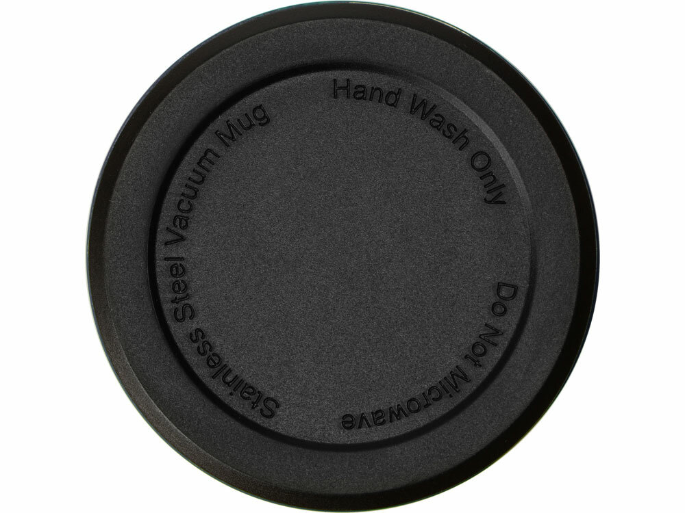 Термос Confident с покрытием soft-touch 420мл, синий - фотография № 7