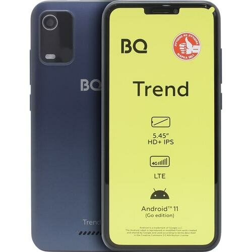 Смартфон BQ Trend 8Gb, 5560L, черный - фото №1