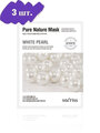 Anskin Набор Secriss Pure Nature Mask Pack White Pearl, 3 шт