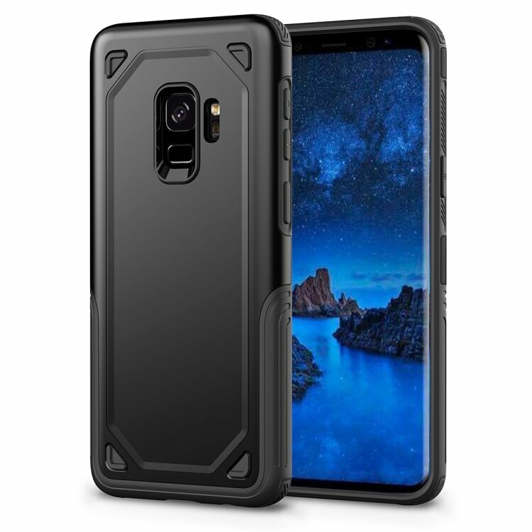 Противоударный чехол для Samsung Galaxy S9 Shockproof Rugged Armor (Black)