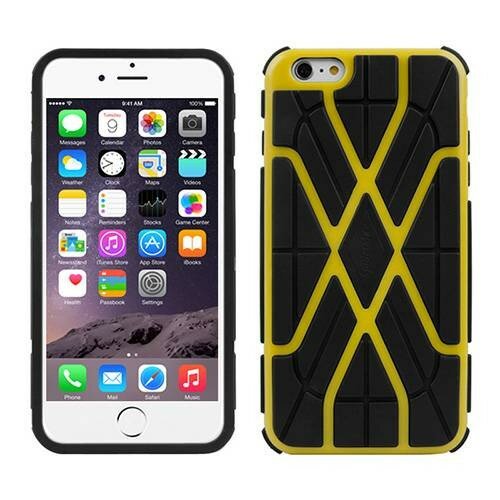 фото Противоударный чехол Spider для iPhone 6 Plus / 6+ (желтый)