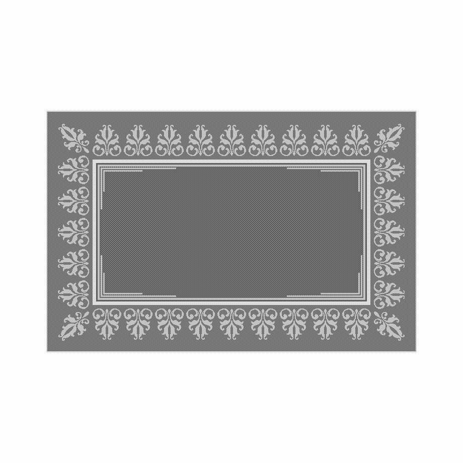 Ковер-циновка Люберецкие ковры Эко 77016-37, 0,5 x 0,8 м