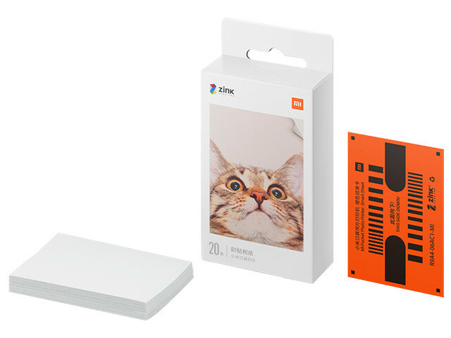 Бумага для фотопринтера Xiaomi Mi Portable Photo Printer Paper (2x3-inch 20-sheets)