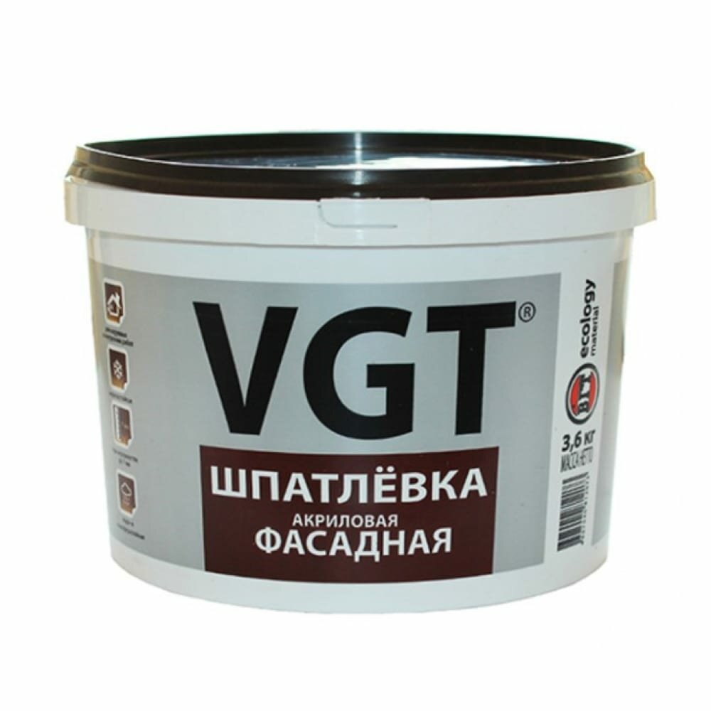 VGT Шпатлевка фасадная 36кг 11602946