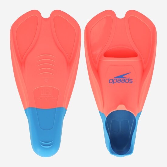 Ласты для плавания Speedo Biofuse Training Fin коралловый/голубой 8-08841F960, размер 45-46