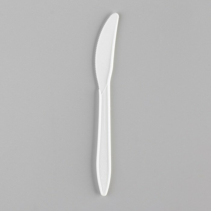 Нож из кукурузного крахмала "Белая" 16 см - фотография № 1
