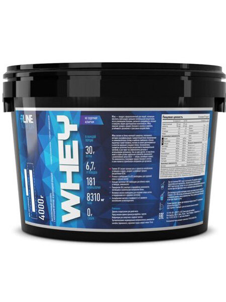 R-LINE Whey, 4000 g (шоколад орех)