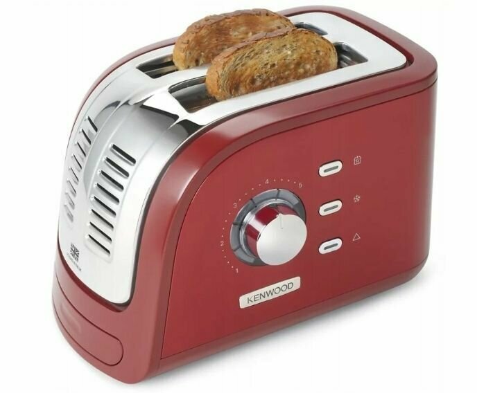 Тостер для хлеба Kenwood TCM300RD 2300 Вт красный - фотография № 2