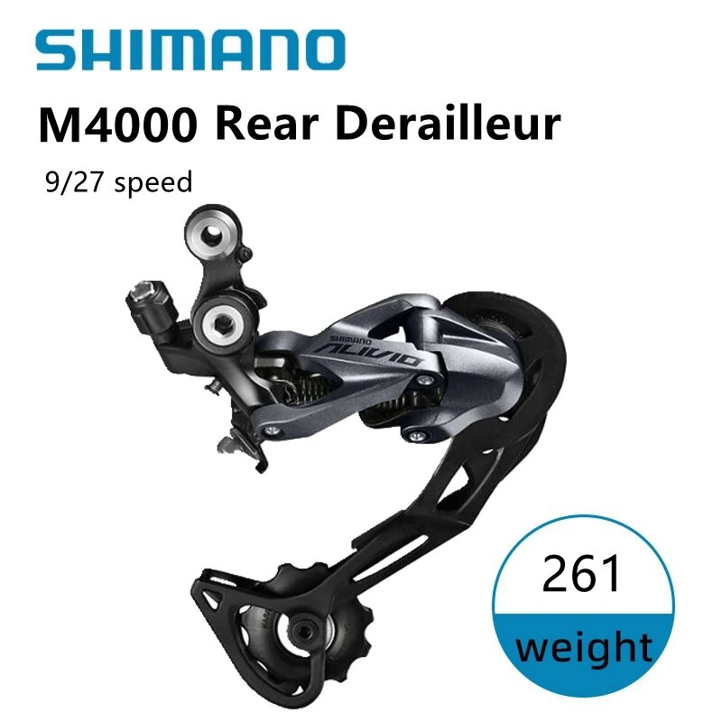 Задний переключатель передач Shimano ALTUS серии M370, M3000, M4000, SGS, HG9, 27S, регулятор скорости для горного велосипеда