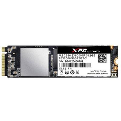 Накопитель SSD A-Data XPG SX6000 Pro M.2 2280 Asx6000pnp-512gt-c, 512Гб, Pci-e x4 A-Data 4837459