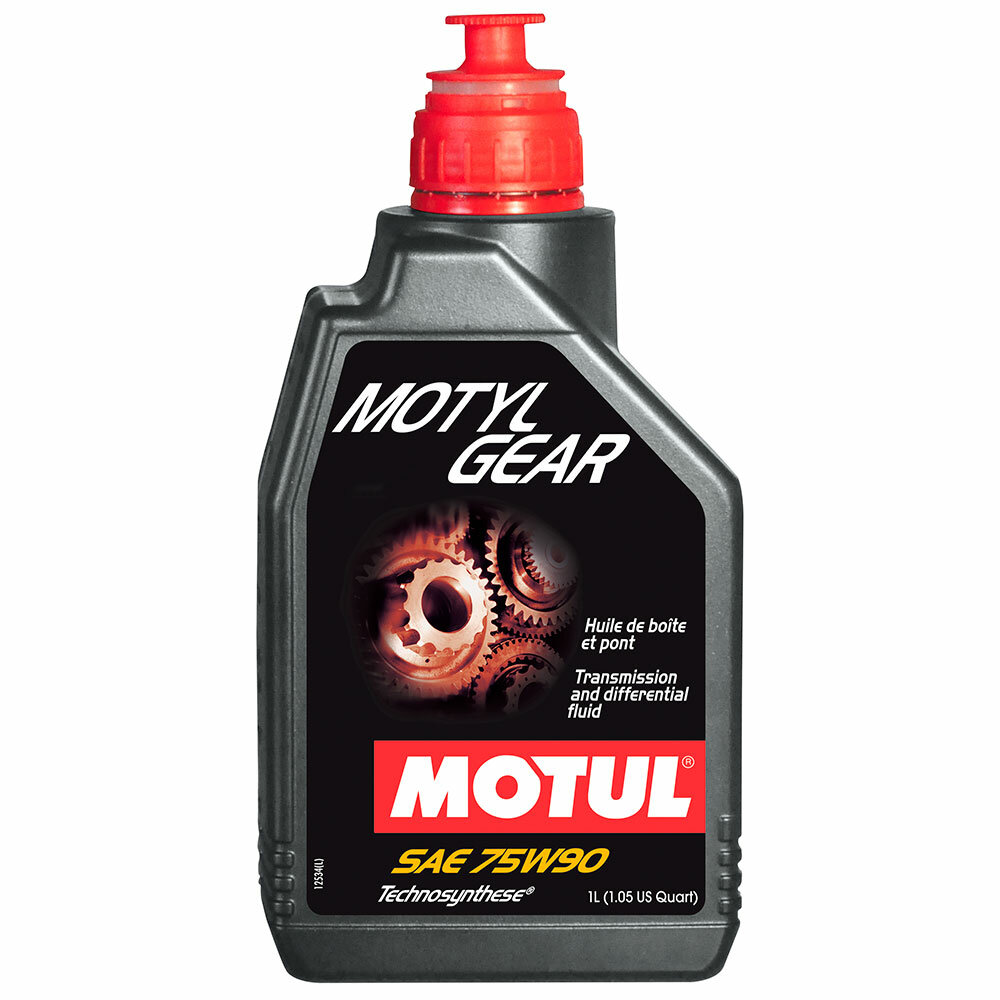 Трансмиссионое масло Motylgear 75W-90 GL4/5, 1л. MOTUL-MG-75W90-1L