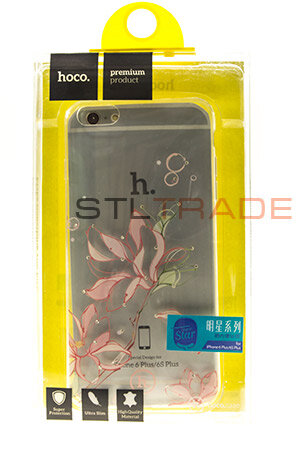 Силиконовый чехол HOCO Super Star Inner для iPhone 6 5,5 Orchid Tree