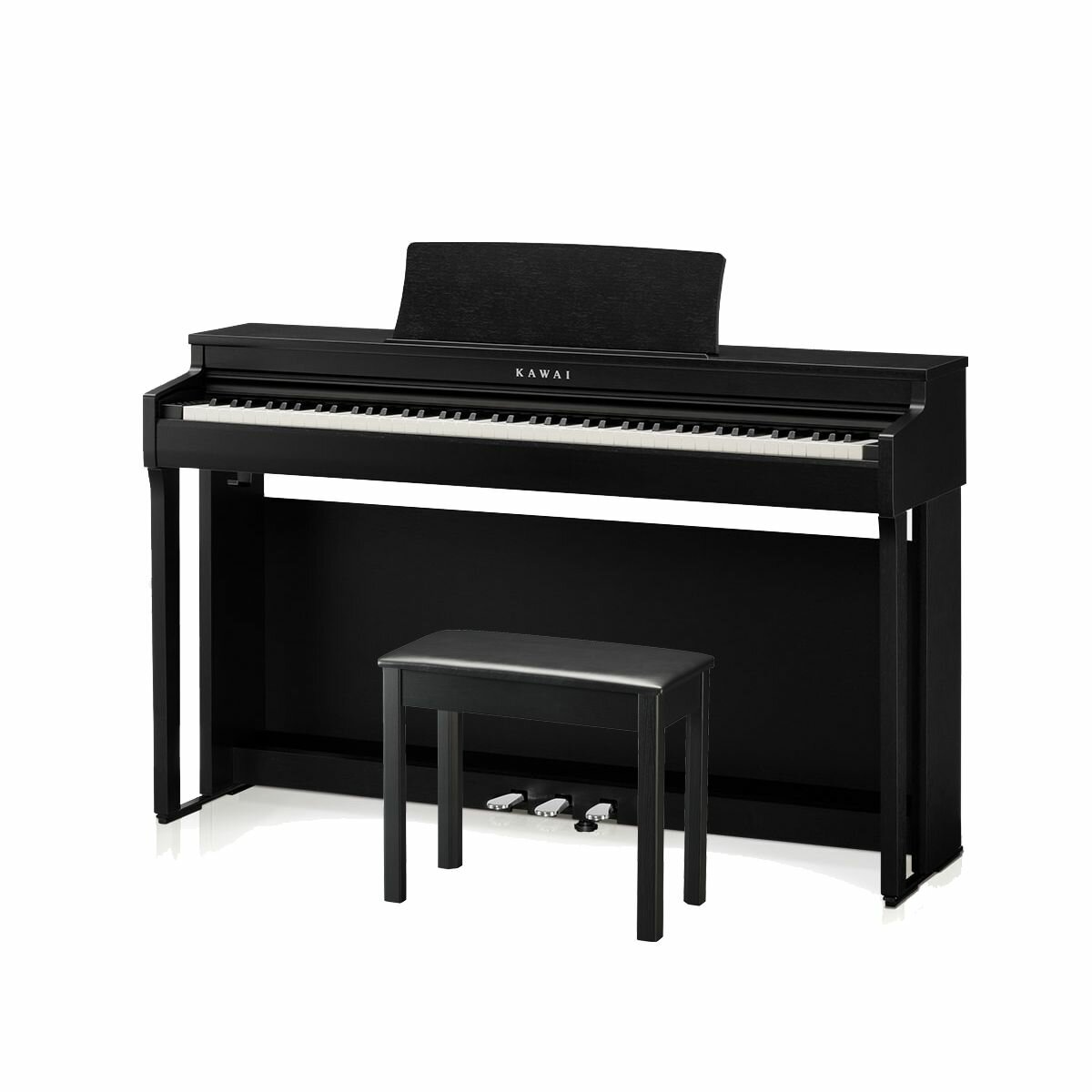 Kawai CN201B цифровое пианино с банкеткой 88 клавиш механика RH III 19 тембров 192 полифония