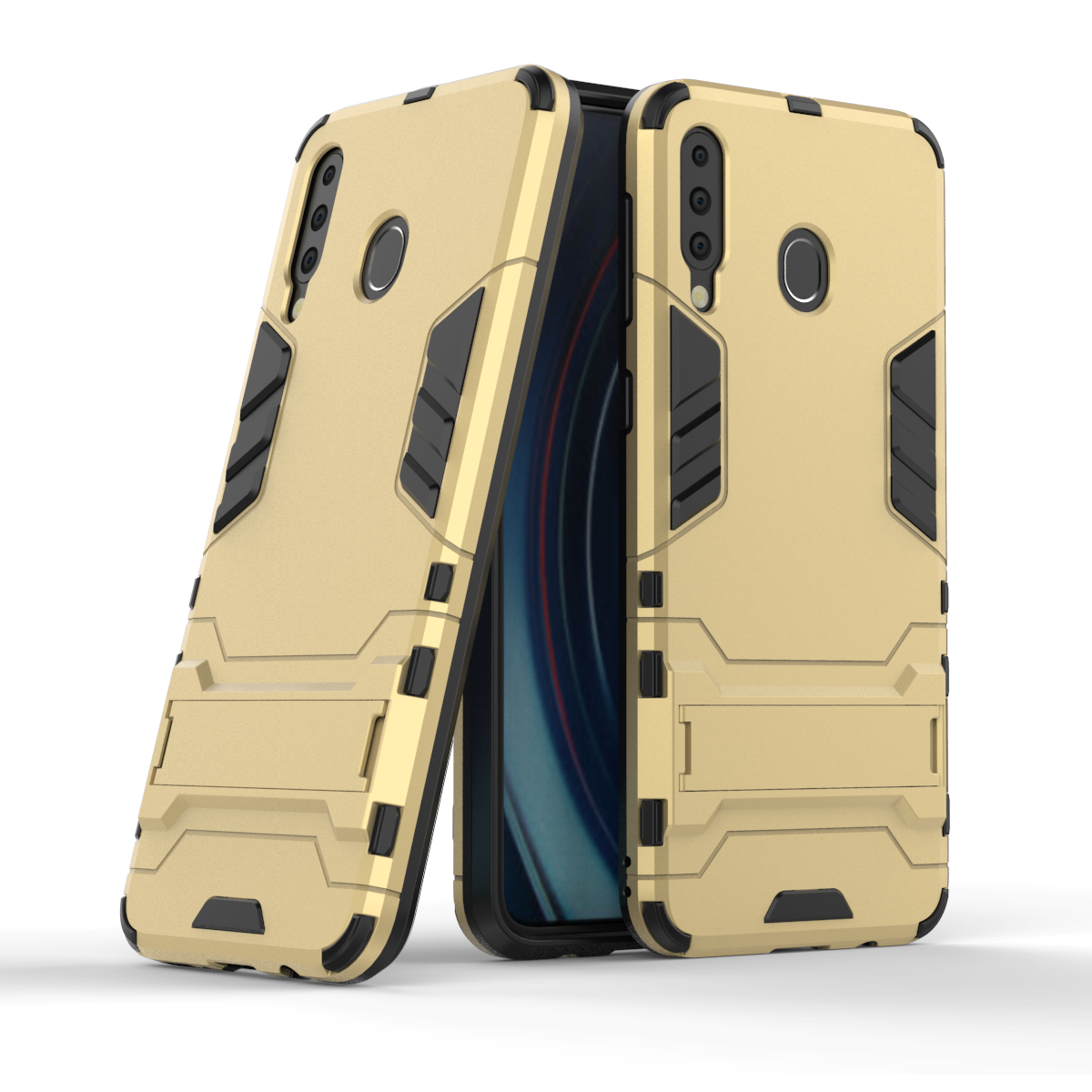 Чехол Duty Armor для Samsung Galaxy M30 / Galaxy A40s (золотой)