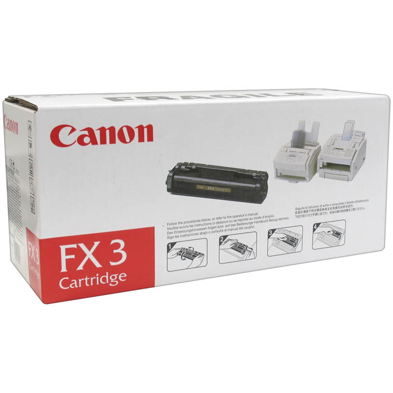 Картридж оригинальный Canon Cartridge FX-3 черный для Canon Fax L200/L220/L240/L250/L280/L290/L295 (2,7K) 1557A003