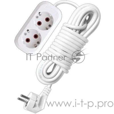 Удлинитель 2х3м с заземл. 10А IP20 У10-553 ПВС 3х0.75 UNIVersal 553-03 553-03