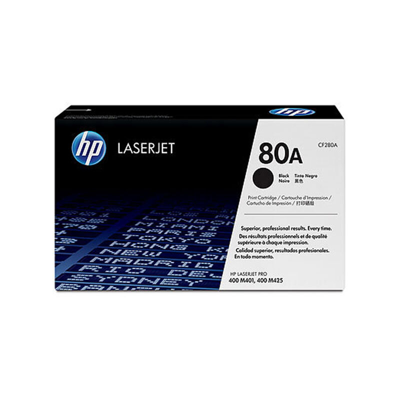 Картридж оригинальный HP CF280A (№80A) черный для LJ Pro 400 M401/Pro 400 MFP M425 (2,7K) Hewlett Packard