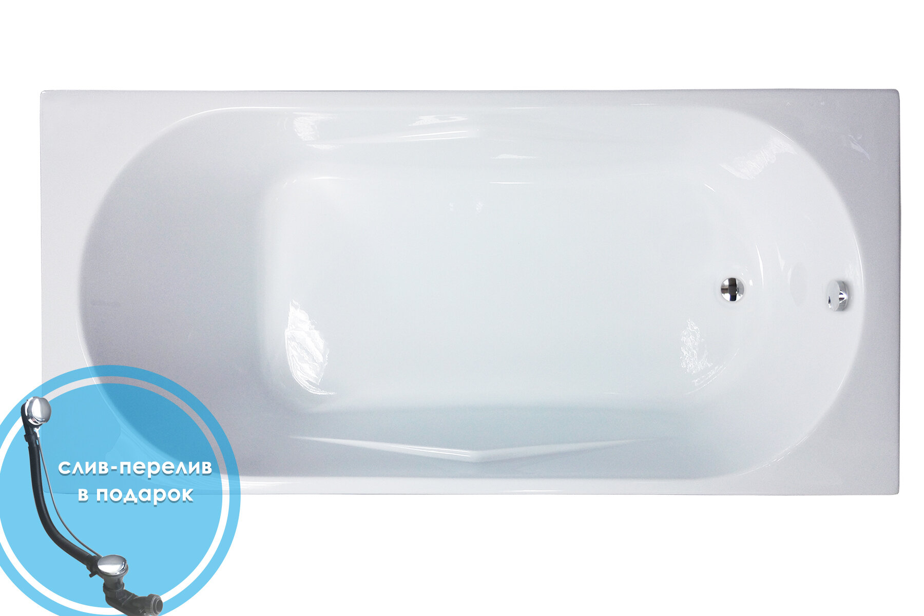 Акриловая ванна Royal Bath Tudor RB407700 размер 150х70