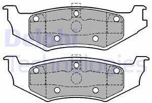 Колодки тормозные задние Chrysler Neon II/Stratus/Voyager / Grand Voyager III 94>06 Dodge Caravan/Neon II/Stratus 94>01 Plymouth Voyager / Grand Voyager 95>01 DELPHI LP1162