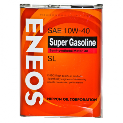 Масло Eneos SL 10W-40 Super Gasoline 4 л OIL1357 .