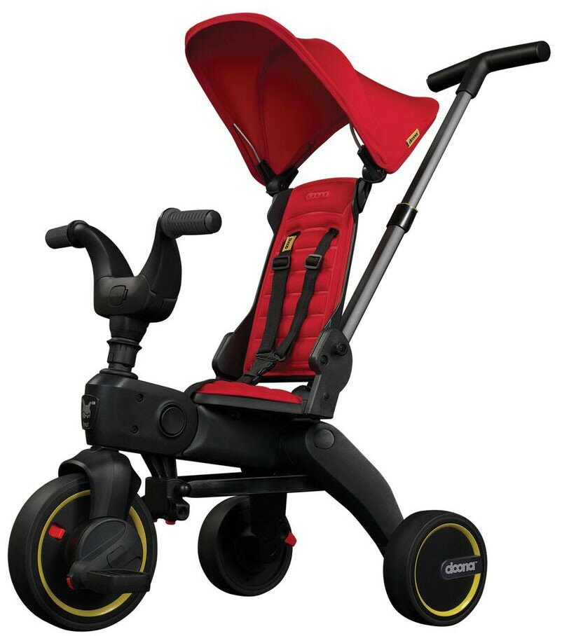 Складной трехколесный велосипед Doona Liki Trike S1 (Flame Red)