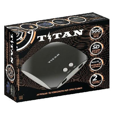Игровая приставка Magistr Titan3 500 игр черный .
