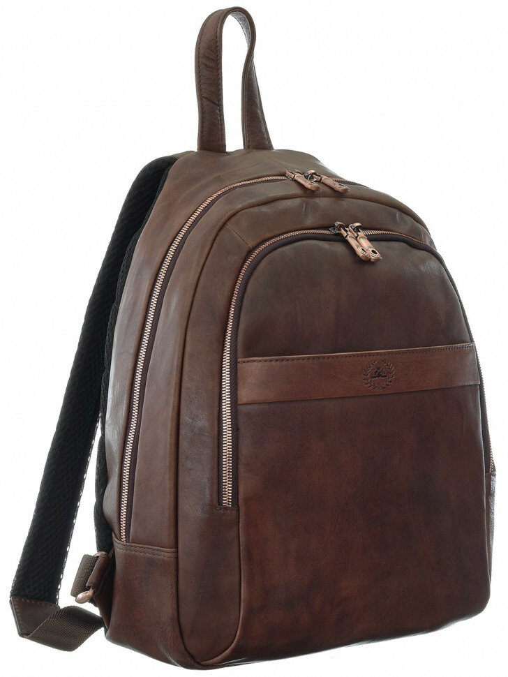 Кожаный рюкзак Tony Perotti 744502/2 коричневый