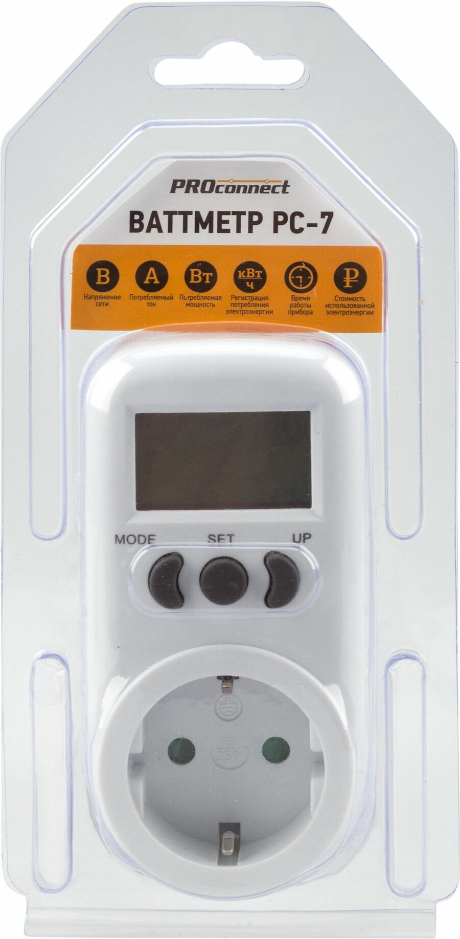 Ваттметр PC-7 REXANT Proconnect - фото №4