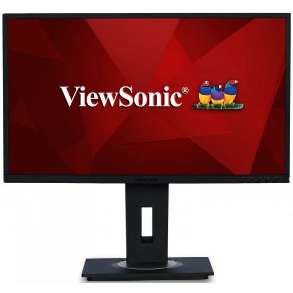 Монитор 23.8 Viewsonic VG2448 Black с поворотом экрана (IPS, LED, 1920x1080, 5 ms, 178/178, 250 cd/m, 50M:1, +HDMI, +DisplayPort, +4xUSB, +MM)