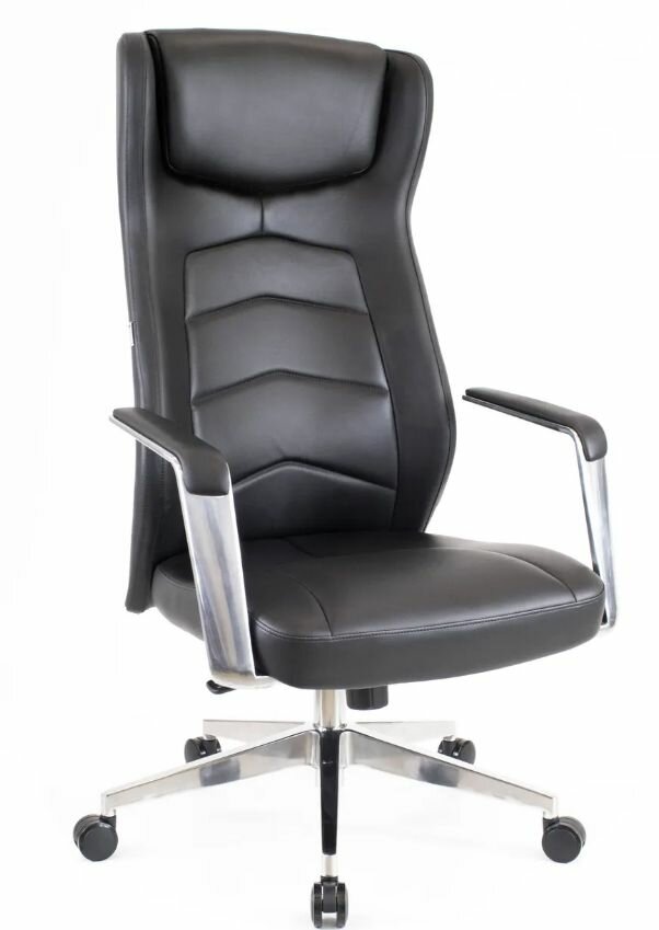 Кресло руководителя Everprof Parlament кожа премиум класс, натуральная кожа, 22 кг, регулируемая высота