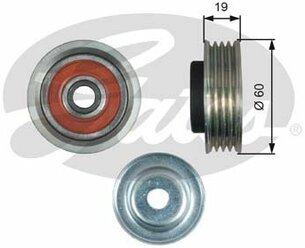 Натяжитель поликлинового ремня Suzuki Jimny/SX4/Swift III 98>15 Fiat Sedici 06>14 GATES T39181